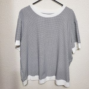 Rachel Zoe Houndstooth Shirt